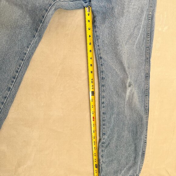 Wrangler Hero authentic jeans, light wash, visibly distressed 30x27 - Picture 4 of 8